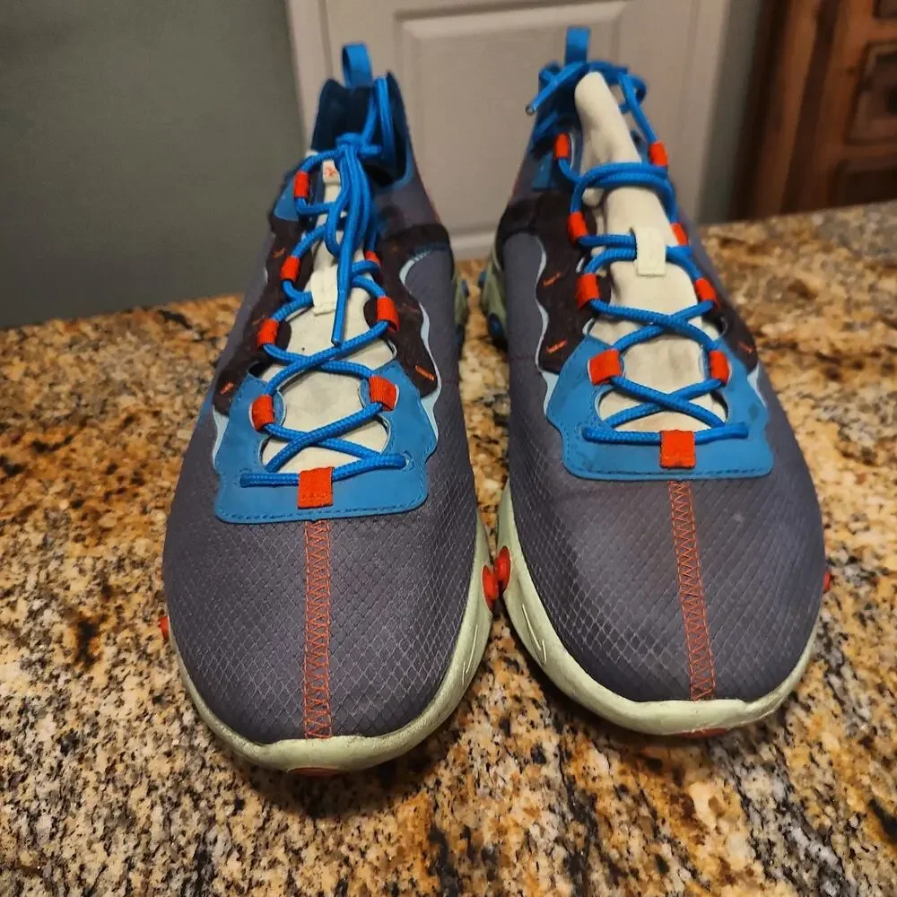 Nike React Element 55 SE Multicolored Men’s CT1142-700 Size 13 US Sneakers